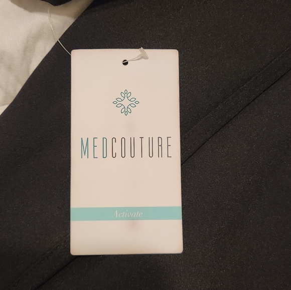 Med Couture Women's Activate Collection Flow Cargo Pants Size XS Black - Picture 4 of 4